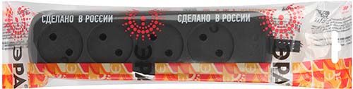 колодка 4-местная "Эра" KX-4-B - упаковка