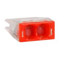 Клемма 2*2,5мм2 с пастой оранжевый КЭАЗ OptiKit СМК 2273-242 (4 шт)