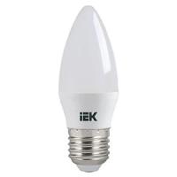 Лампа свд 220В E27 7Вт 3000К 630лм свеча C35 матовая IEK 