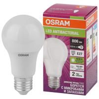 Лампа свд 220В Е27 8,5Вт 4000К 806лм стандарт A60 матовая Osram АБ